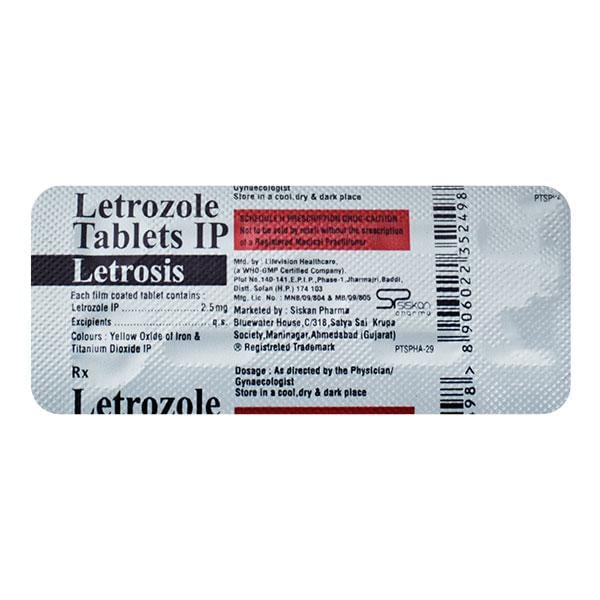 LETROSIS 2.5 Tablet 5's