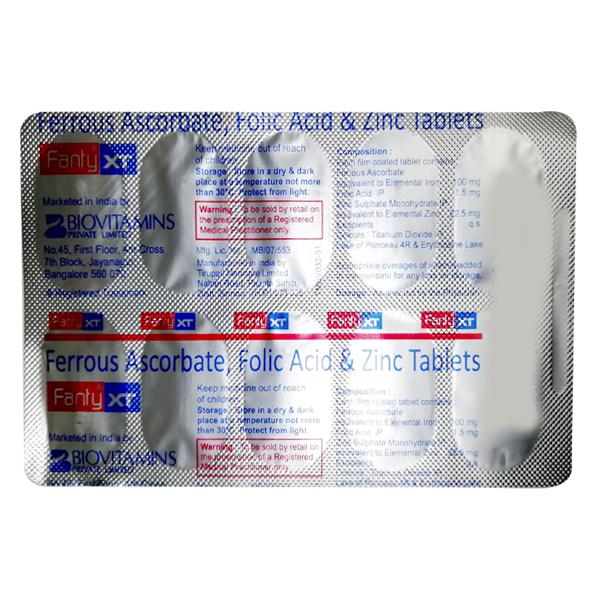 FANTY XT Tablet 10's