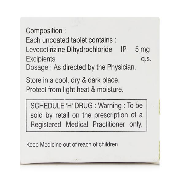 Cistin L 5mg Tablet 10'S