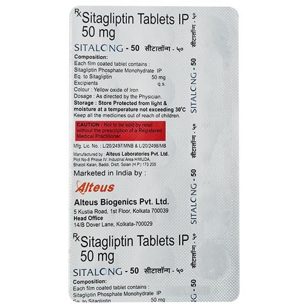 SITALONG 50 Tablet 15's
