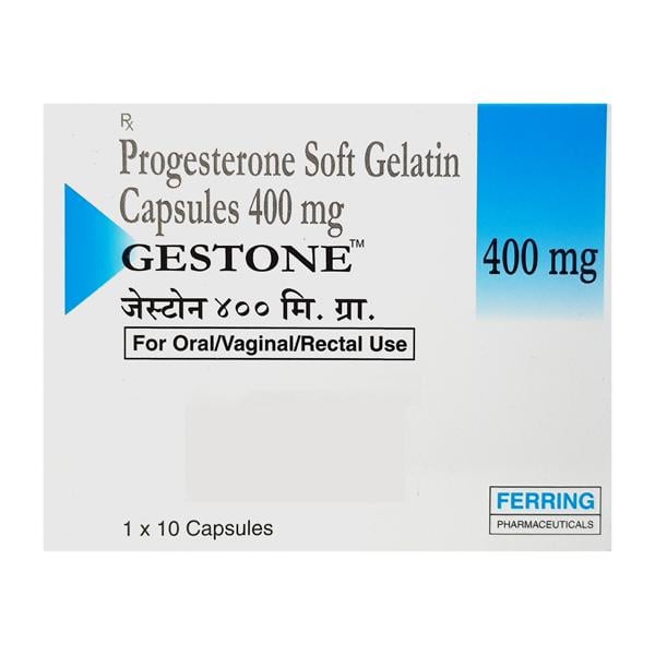 Gestone 400mg Capsule 10'S