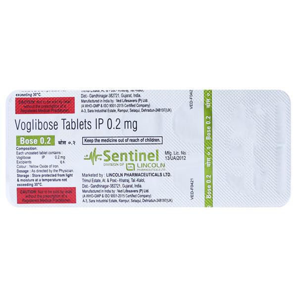 Bose 0.2mg Tablet 10'S