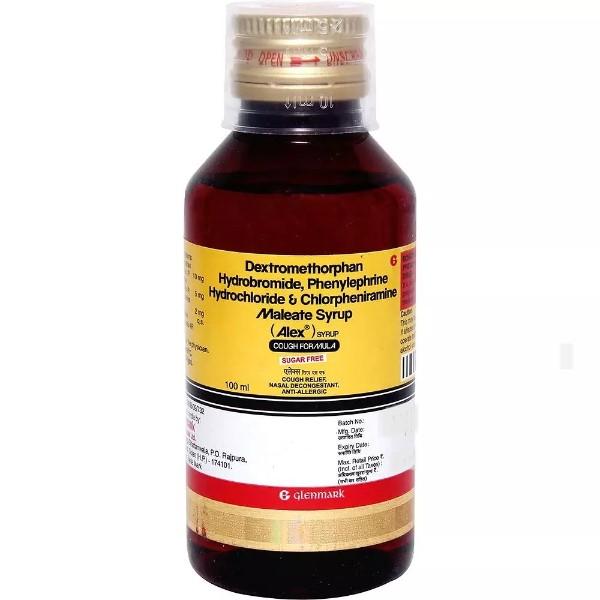 Alex Cough Formula Sugar Free Syrup 100ml