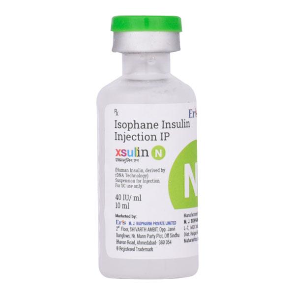 XSULIN N 40iu Injection 10ml