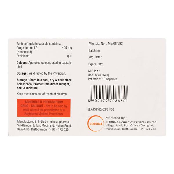 C HOP 400mg Tablet 10's