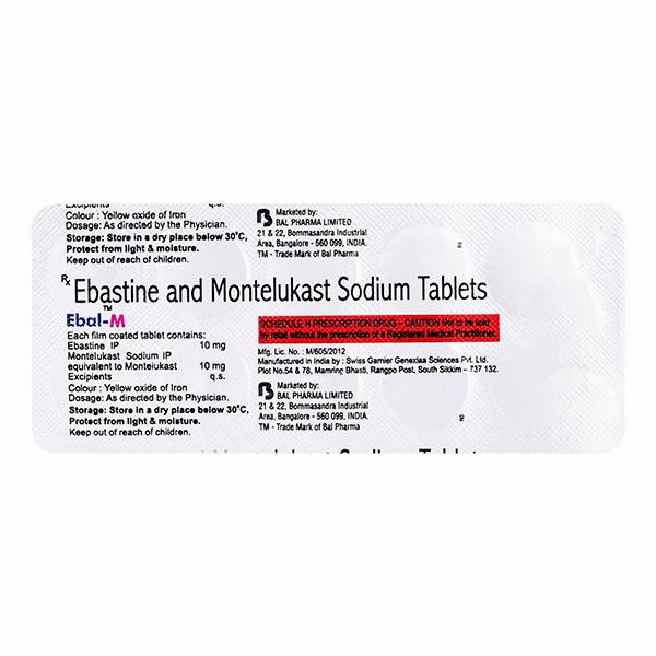 Ebal M Tablet 10'S