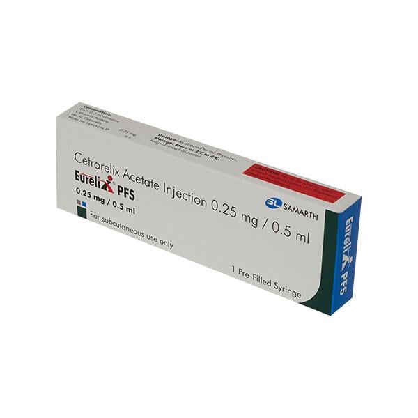 EURELIX PFS 0.25mg Prefilled Syringe(Pfs) 0.5ml