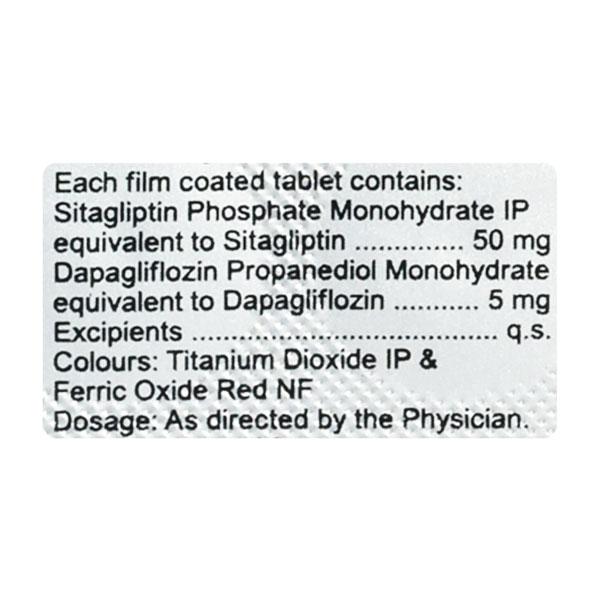 SITACIP D 50/5 Tablet 10's