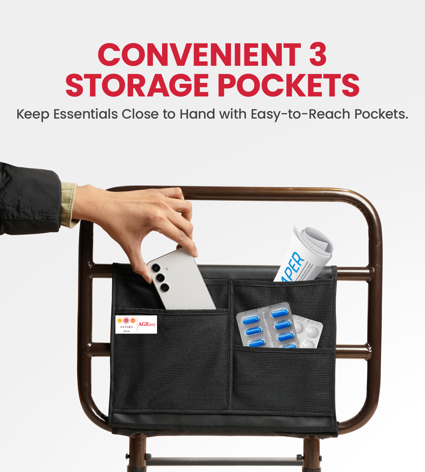 AGEasy Safety Bed Rail for Seniors