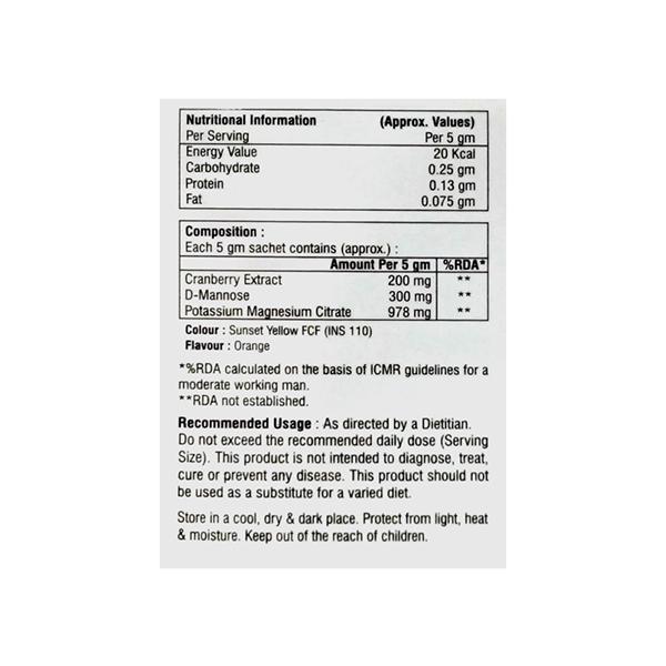 CRANTOP SUGAR FREE Sachet 5g