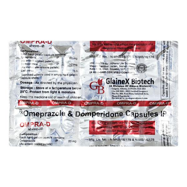 OMPRA D Capsule 10's