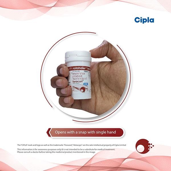 Foracort 200 Rotacap 30'S