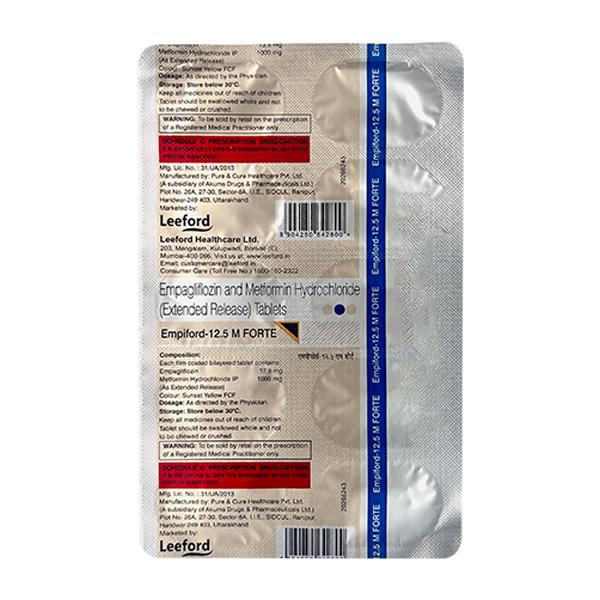EMPIFORD 12.5 M FORTE Tablet 10's