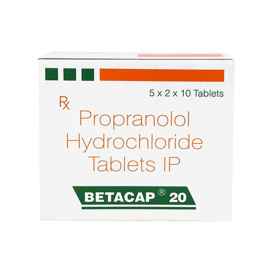 Betacap 20mg Tablet 10'S