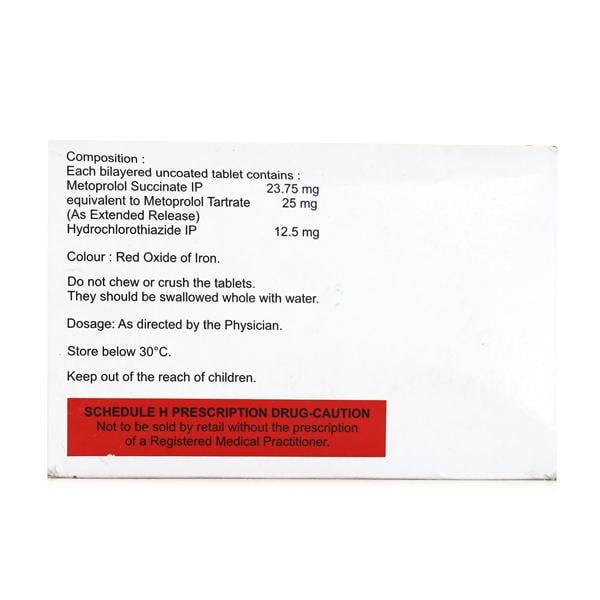 MET XL H 25mg Tablet 20's