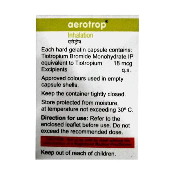 AEROTROP Inhalation Capsule 30's