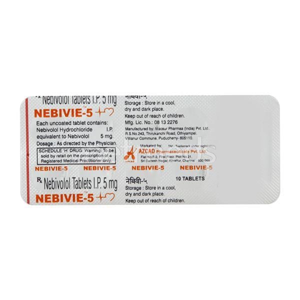 Nebivie 5mg Tablet 10'S