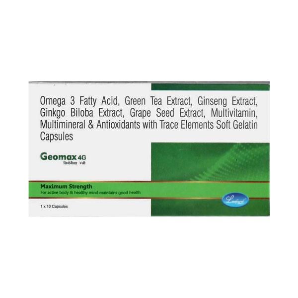 GEOMAX 4G Capsule 10's