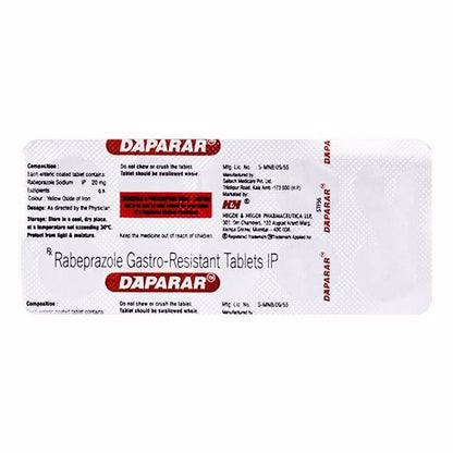 DAPARAR Tablet 10's