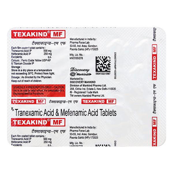 Texakind MF Tablet 10'S