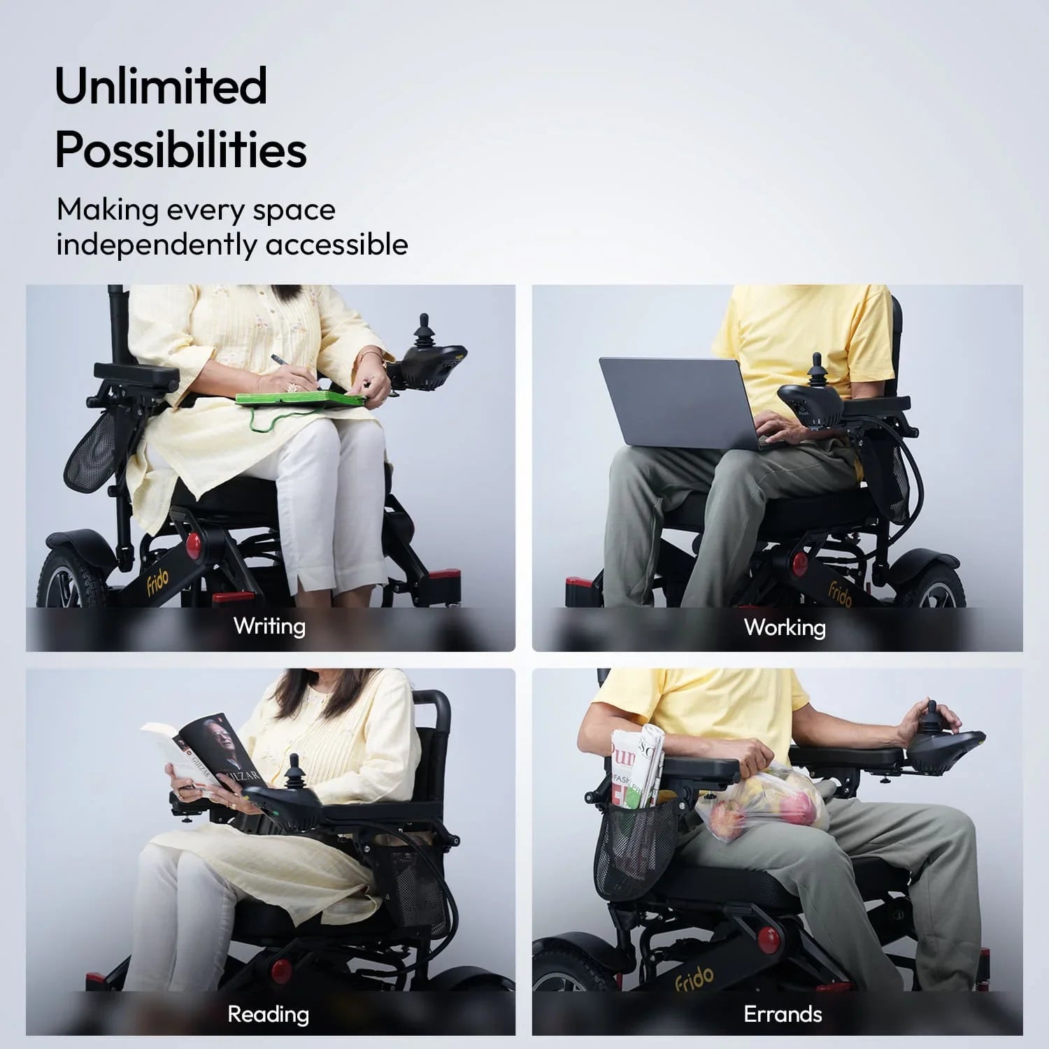 Frido Carbon Fiber Electric Wheelchair