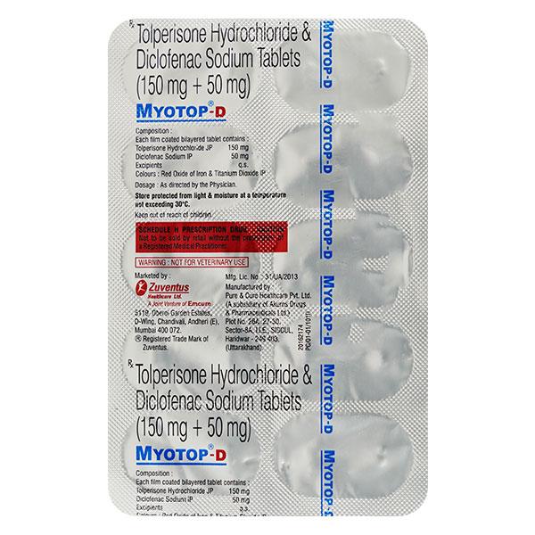 MYOTOP D Tablet 10's