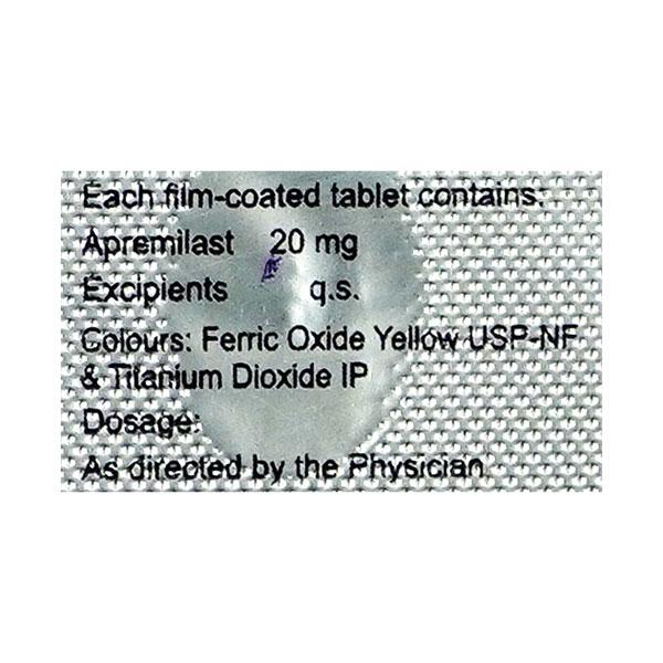 Apraize 20Mg Tablet 4's