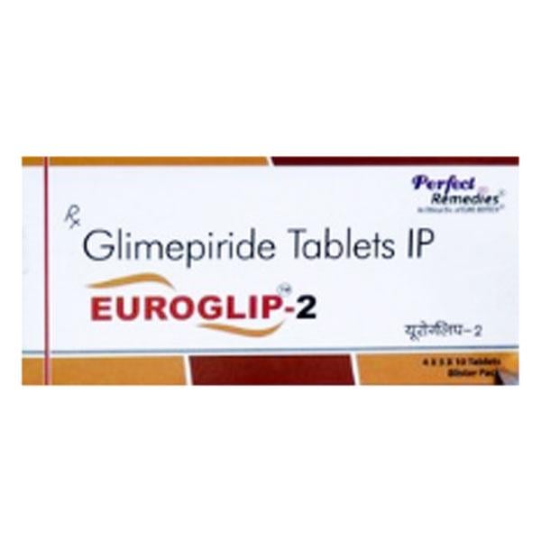 EUROGLIP 2mg Tablet 10's