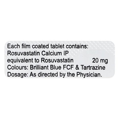ROSUVOTIN 20 Tablet 10's