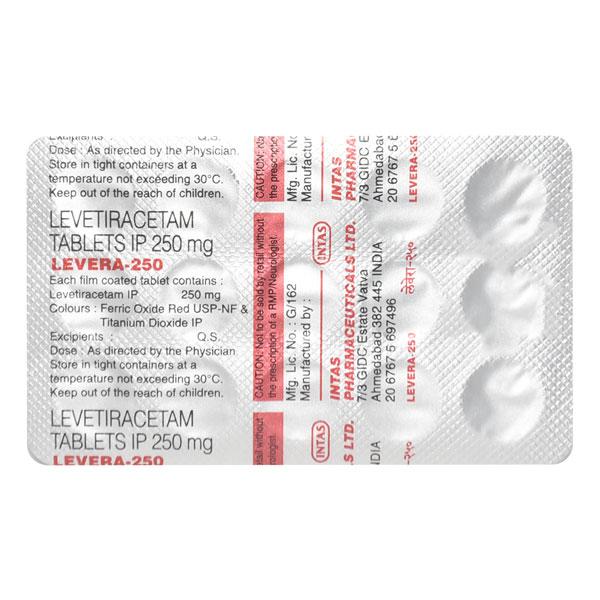LEVERA 250 Tablet 15's