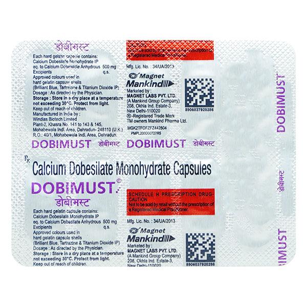 Dobimust 500mg Capsule 10'S