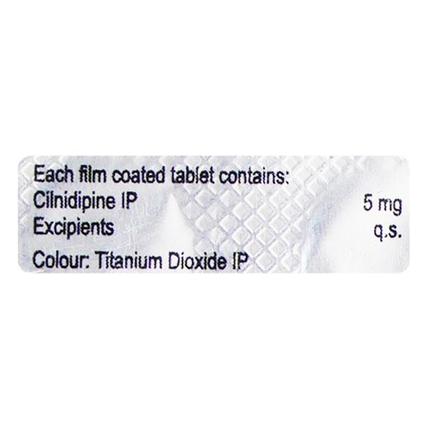 CLINIDIP 5 Tablet 10's