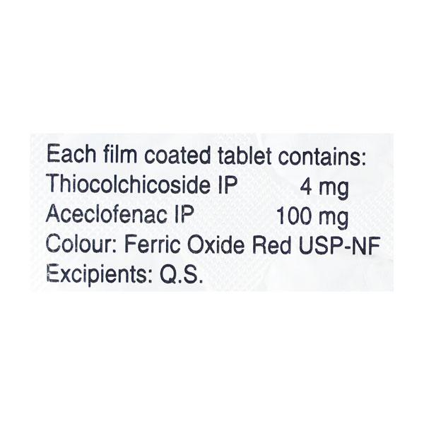 Hifenac TH 8 Tablet 10 'S