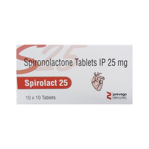 SPIROLACT 25 Tablet 10's