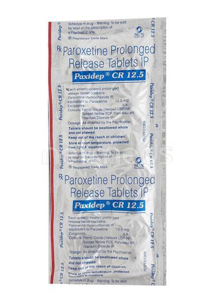 Paxidep CR 12.5mg Tablet 10'S