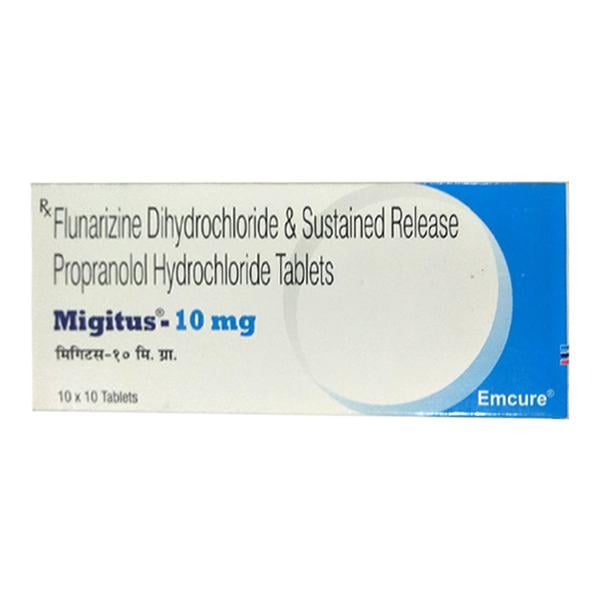 Migitus 10mg Tablet 10'S