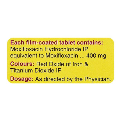 Moxicip 400mg Tablet 10'S