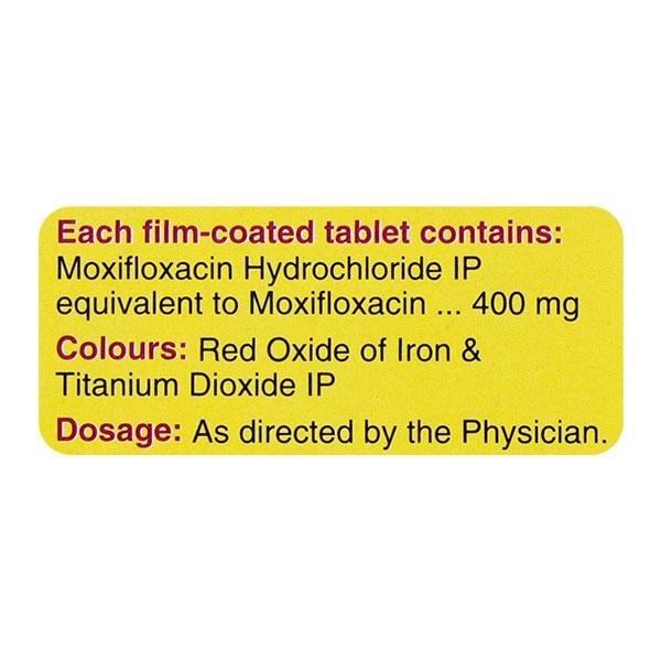 Moxicip 400mg Tablet 10'S