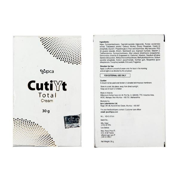 Cutiyt Total Cream 30gm