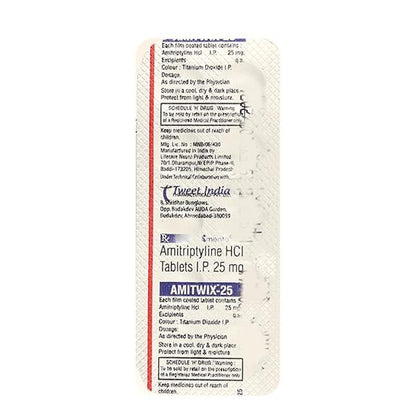 AMITWIX 25mg Tablet 10's