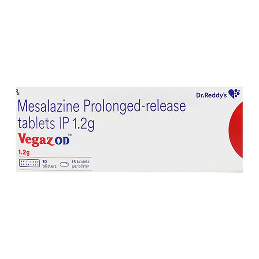 VEGAZ OD 1.2g Tablet 15's