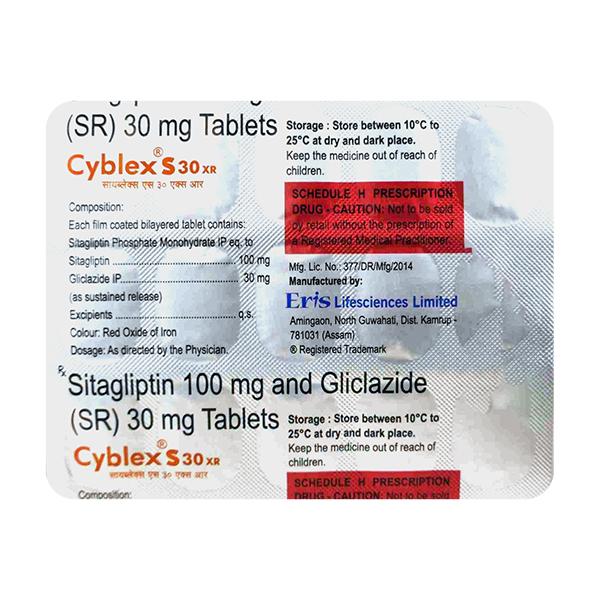 CYBLEX S 30 XR Tablet 15's