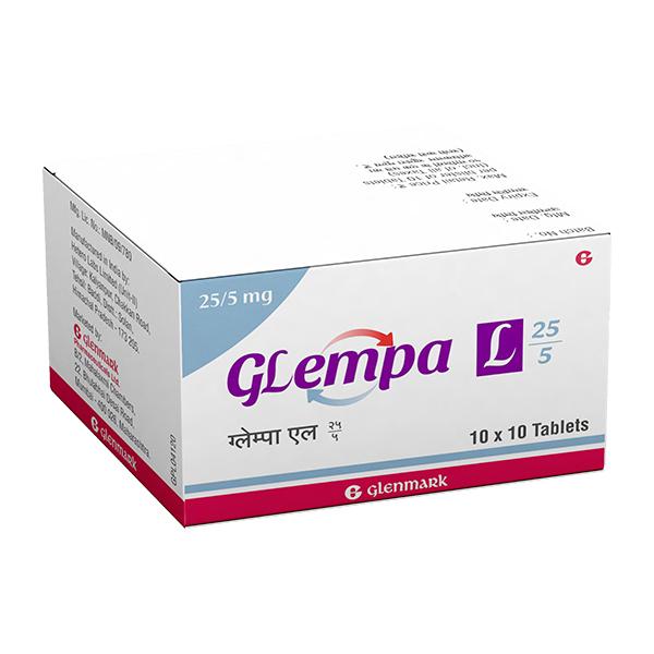 GLEMPA L 25/5 Tablet 10's