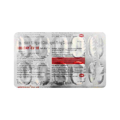 Roseday CV 10/75mg Capsule 10'S