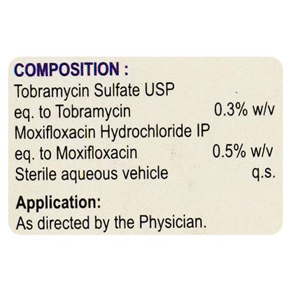 MOXITOBRA Eye Drops 5ml