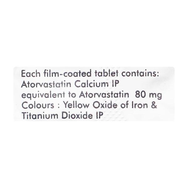 Astin 80mg Tablet 10'S