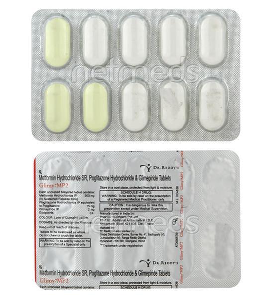 Glimy Mp2 Tablet 10'S