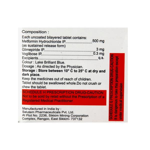 Glimisave MV 3.3 Tablet 10'S
