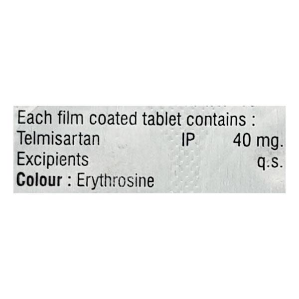 TELKONOL 40 Tablet 10's