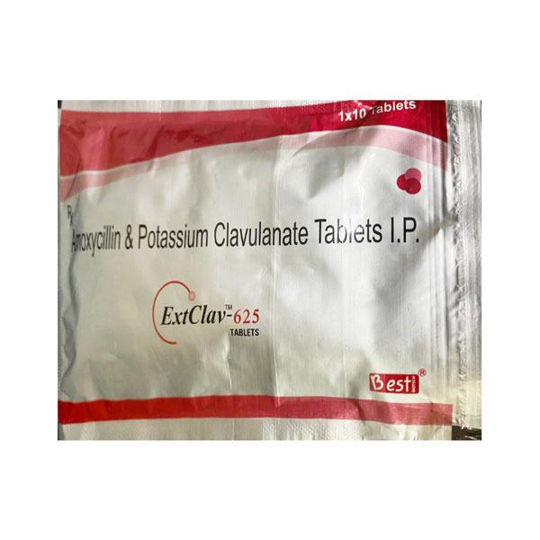 EXTCLAV 625 Tablet 10's